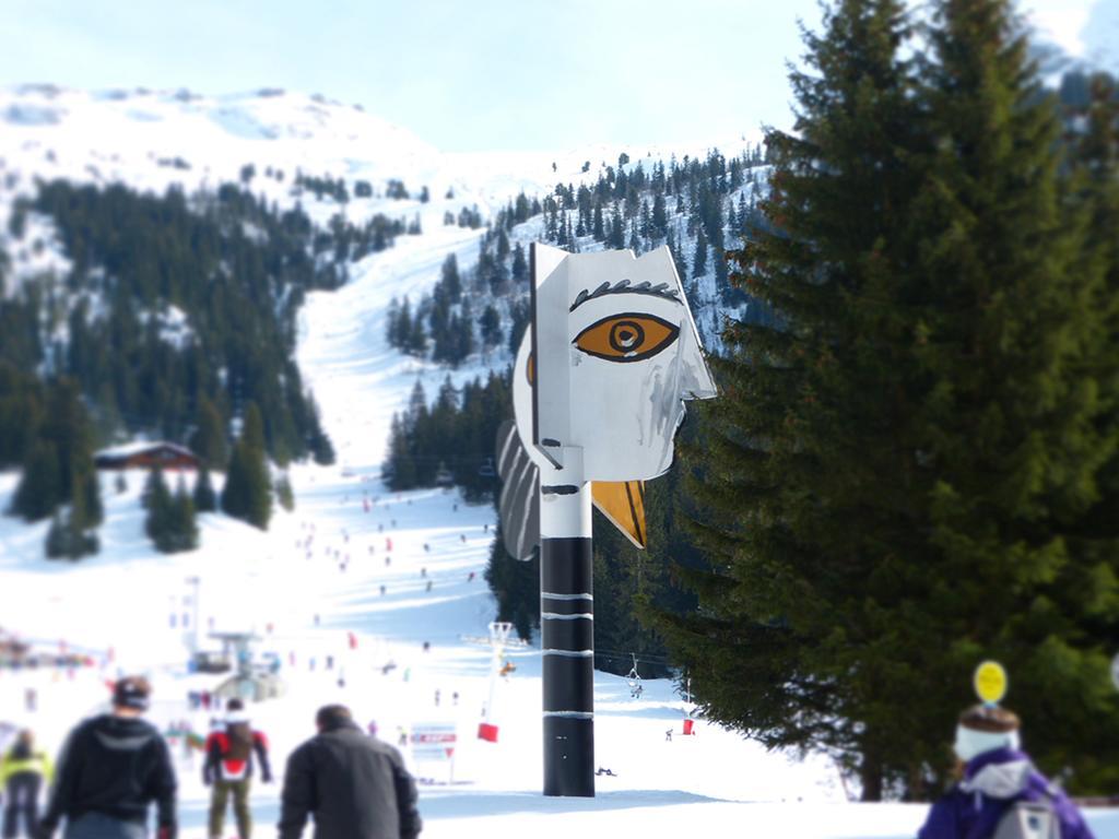 Totem, Friendly Hotel Flaine Exterior foto